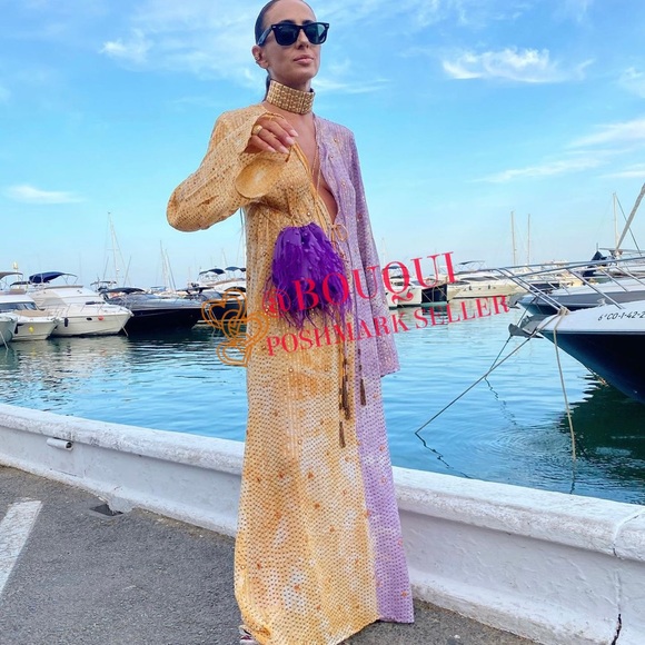 BLOGGERS FAV ZARA MULTICOLORED SEQUIN MIDI DRESS - Picture 14 of 16